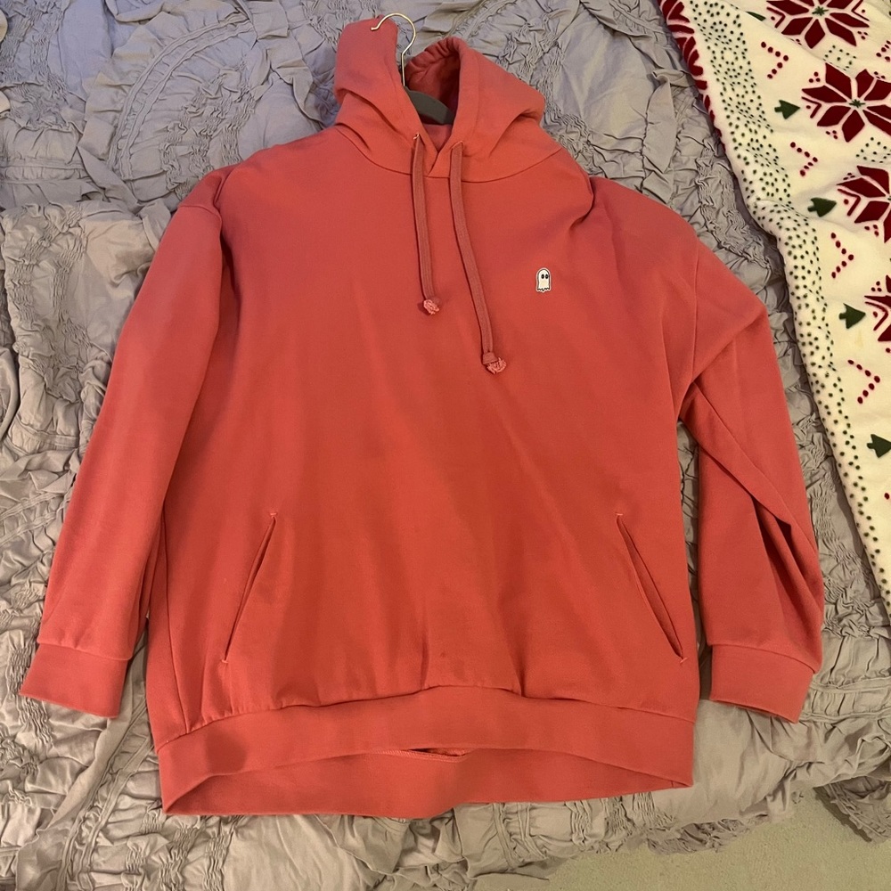 Lonely Ghost Coral Hoodie 2XL